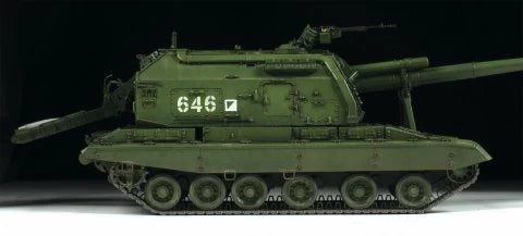 3630 - советская и российская 152-мм дивизионная самоходная гаубица 2С19 «Мста-С»