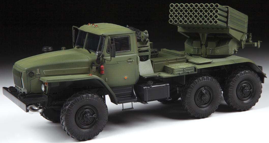 3655 - советская cамоходная РСЗО «Град БМ-21»