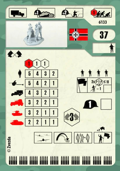 6133 - немецкий штаб 1939-42 гг.