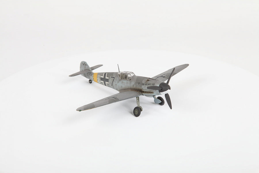 7302 - немецкий истребитель Messerschmitt Bf 109 F-2 (Мессершмитт), времен Второй Мировой войны