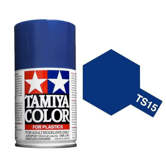 85015 - краска аэрозольная, цвет: синий (TS-15 Blue), флакон: 100 мл.
