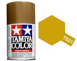 85021 - краска аэрозольная, металлик, цвет: золотистый (TS-21 Gold), флакон: 100 мл.