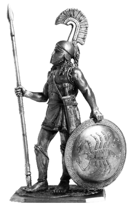EK-A208 - спартанский гоплит, 480 год до н.э.