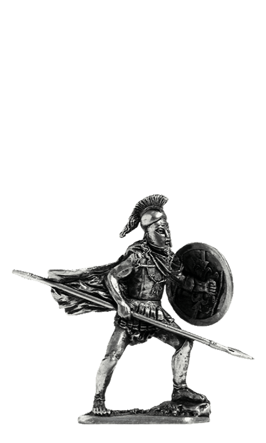 EK-A5 - греческий гоплит с пикой, 5 век до н.э.