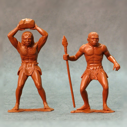 ARK-80012 - пещерные люди, набор №3 (две фигуры)