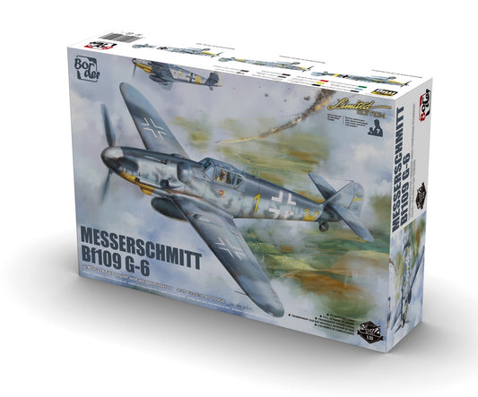 BDR-BF001 - немецкий истребитель Мессершмитт Bf-109 G-6 (Messerschmitt Bf-109 G-6)