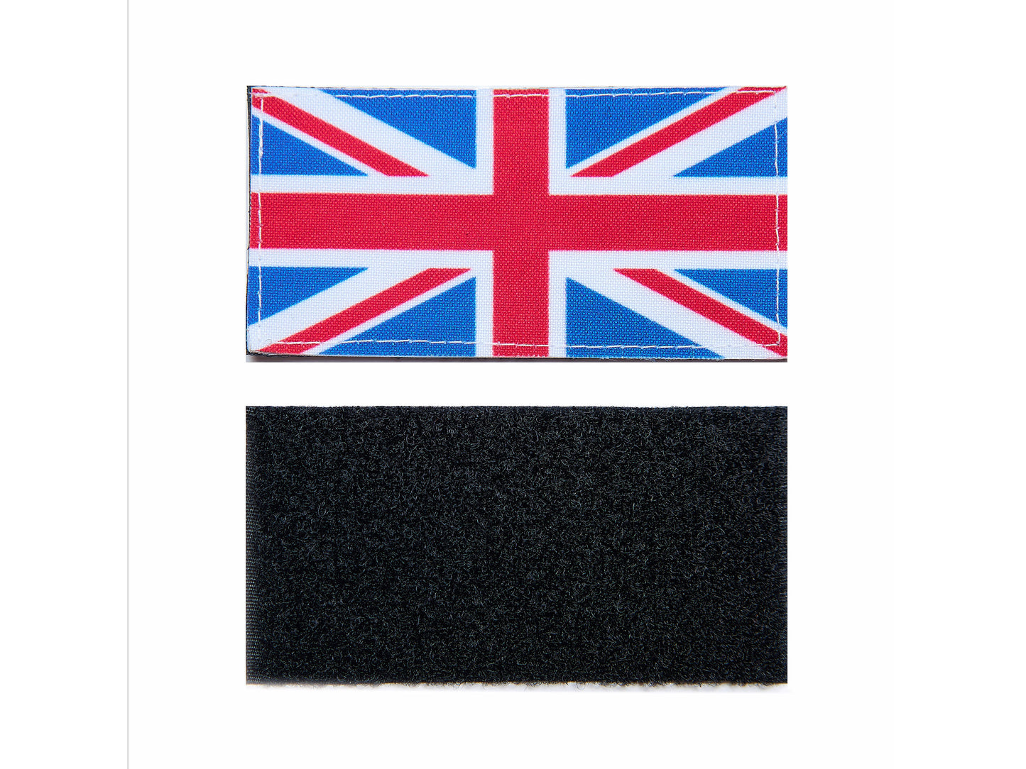 CHR-UK-10x5 - шеврон-нашивка флага Великобритании на липучке, размер: 10х5 см