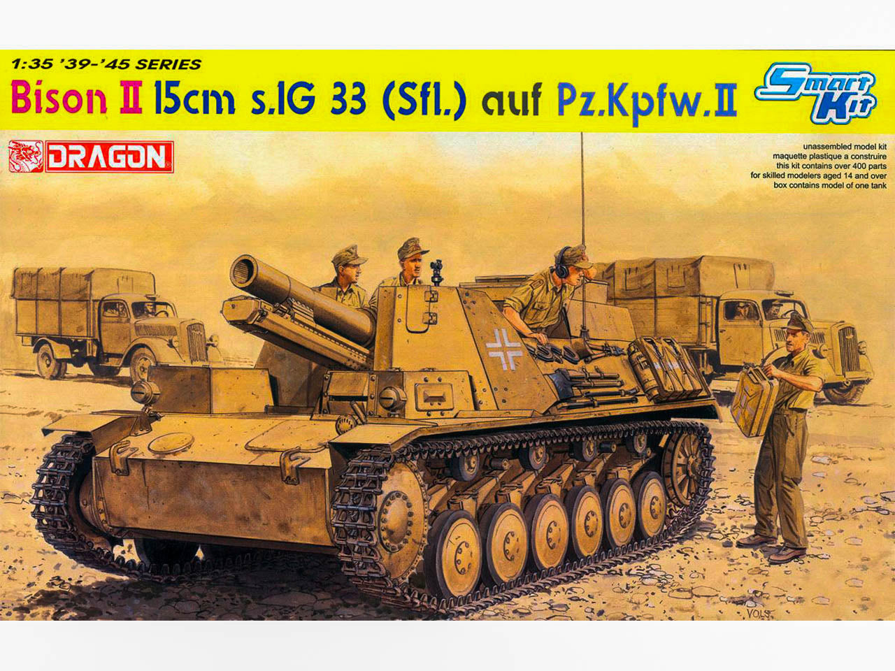 DR-6440 - германская самоходная артиллерийская установка Bison II 15 cm s.I.G.33B Sfl