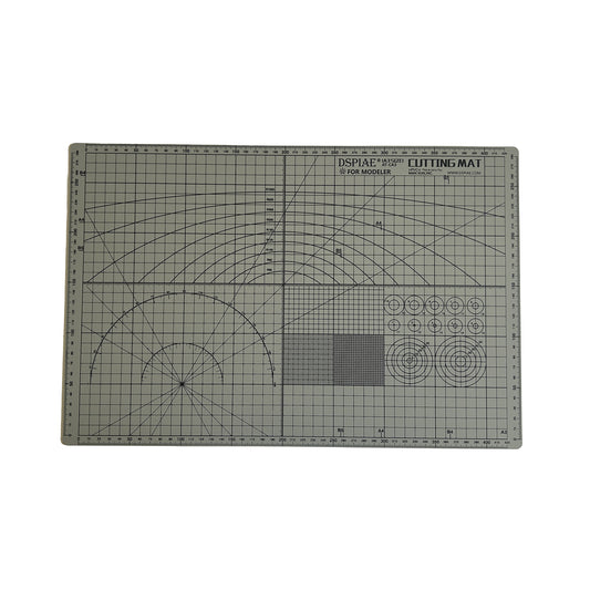DSP-AT-CA3 - пластмассовый коврик для разметки, резки и дизайна с устойчивым к порезам покрытием половина формата А3