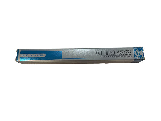 DSP-MKM-04 - премиальный маркер цвета голубой металлик для окраски литников