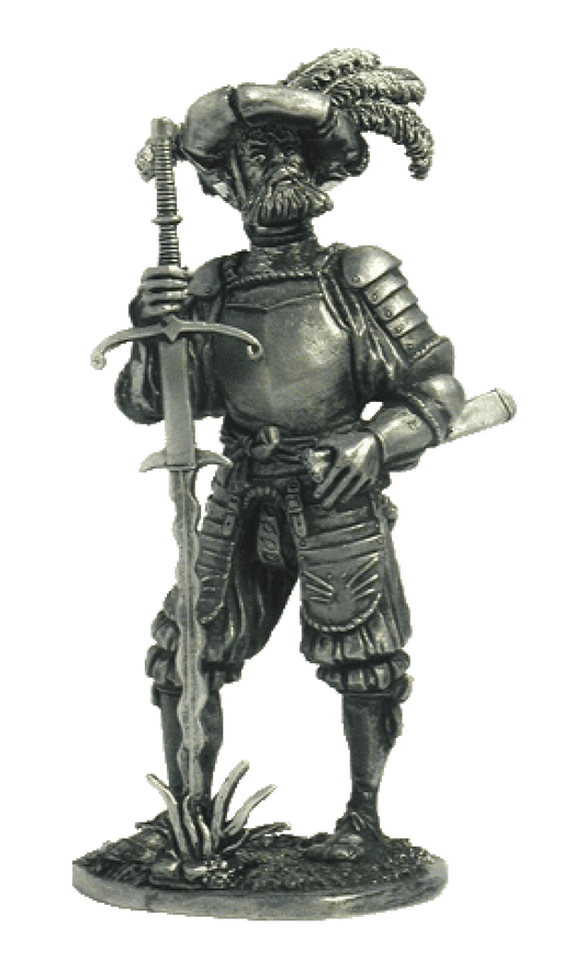 EK-M118 - ландскнехт с мечом, 16 век