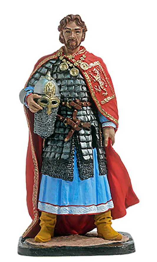 EK-M278-P - 	русский князь Александр Ярославович Невский (1220-1263 гг.) (раскрашенная миниатюра)