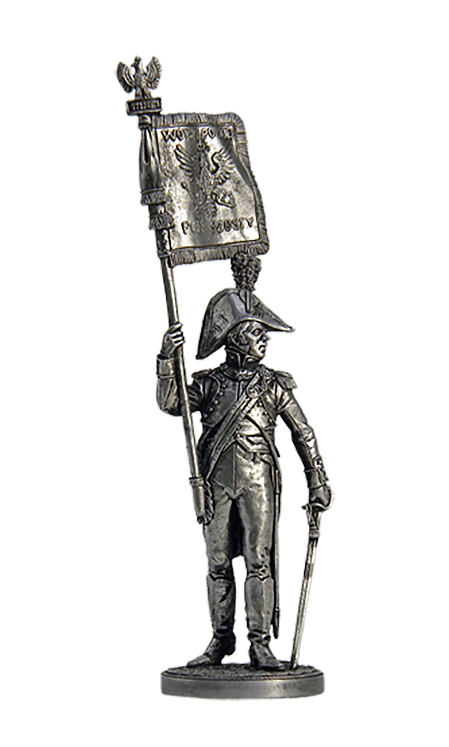 EK-NAP-28 - офицер-орлоносец 6-го пехотного полка. Польша, 1810-14 гг.