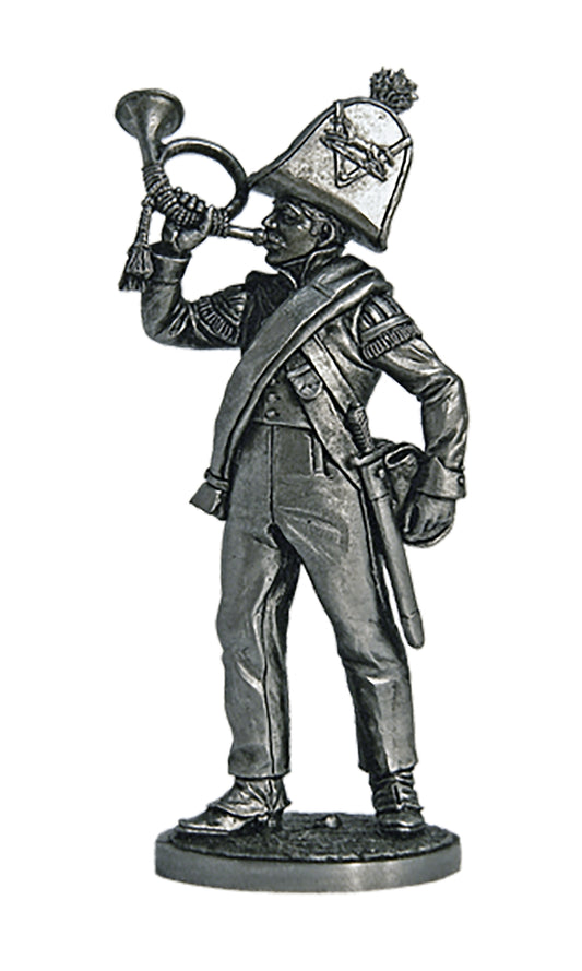 EK-NAP-51 - горнист роты егерей Авангардного батальона. Брауншвейг, 1815 г.