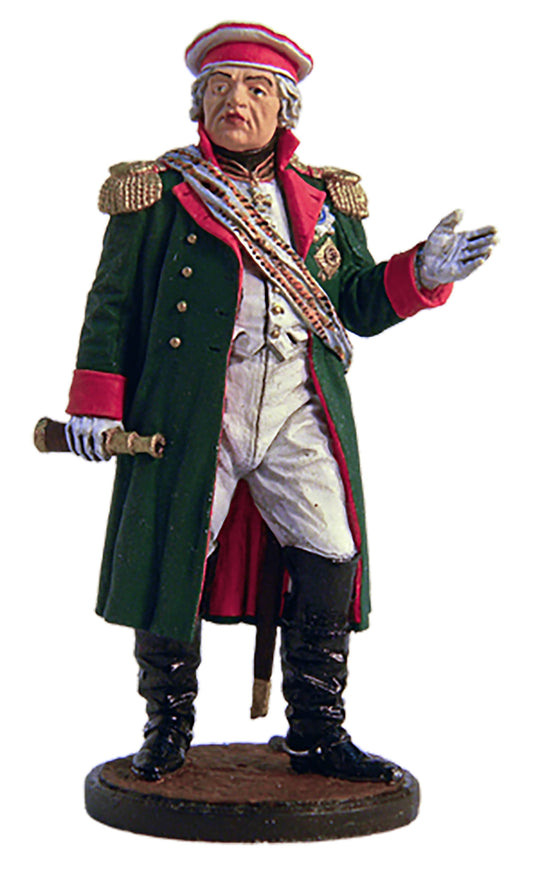 EK-NAP-21-P - генерал-фельдмаршал князь М. И. Голенищев-Кутузов. Россия, 1812 г. (раскрашенная миниатюра)