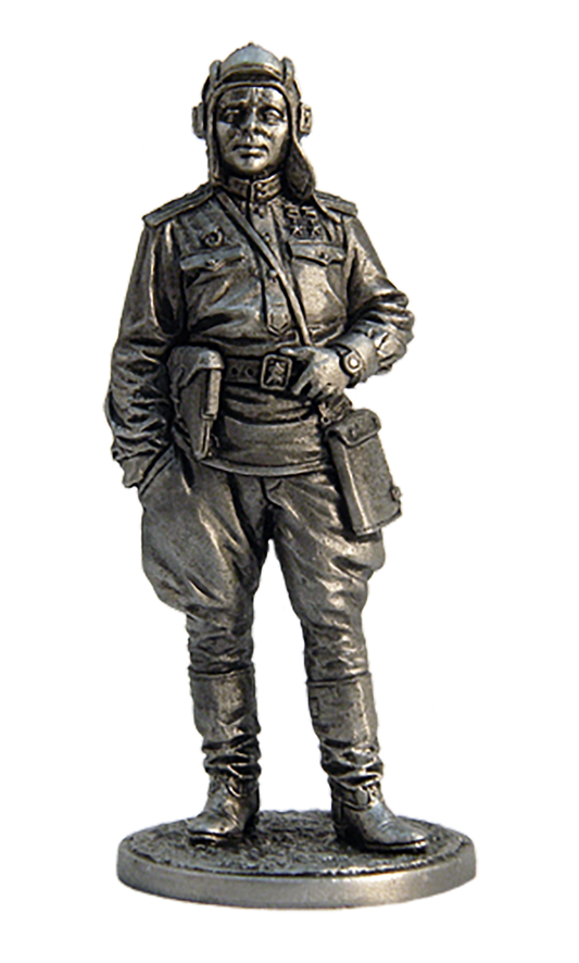 EK-WW2-9 - гвардии майор, командир танкового батальона, 1945 год. СССР