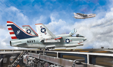 HB-80343 - американский штурмовик LTV A-7B Corsair II
