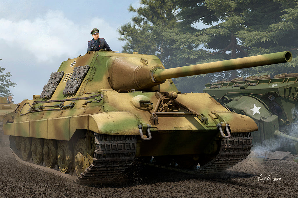 HB-84562 - немецкий тяжелый истребитель танков Sd.Kfz.186 "Ягдтигр" производства фирмы Хеншель