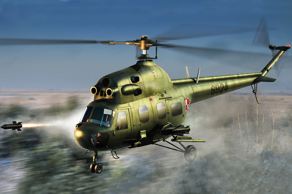 HB-87244 - советский (советско-польский) многоцелевой вертолёт Ми-2УРП
