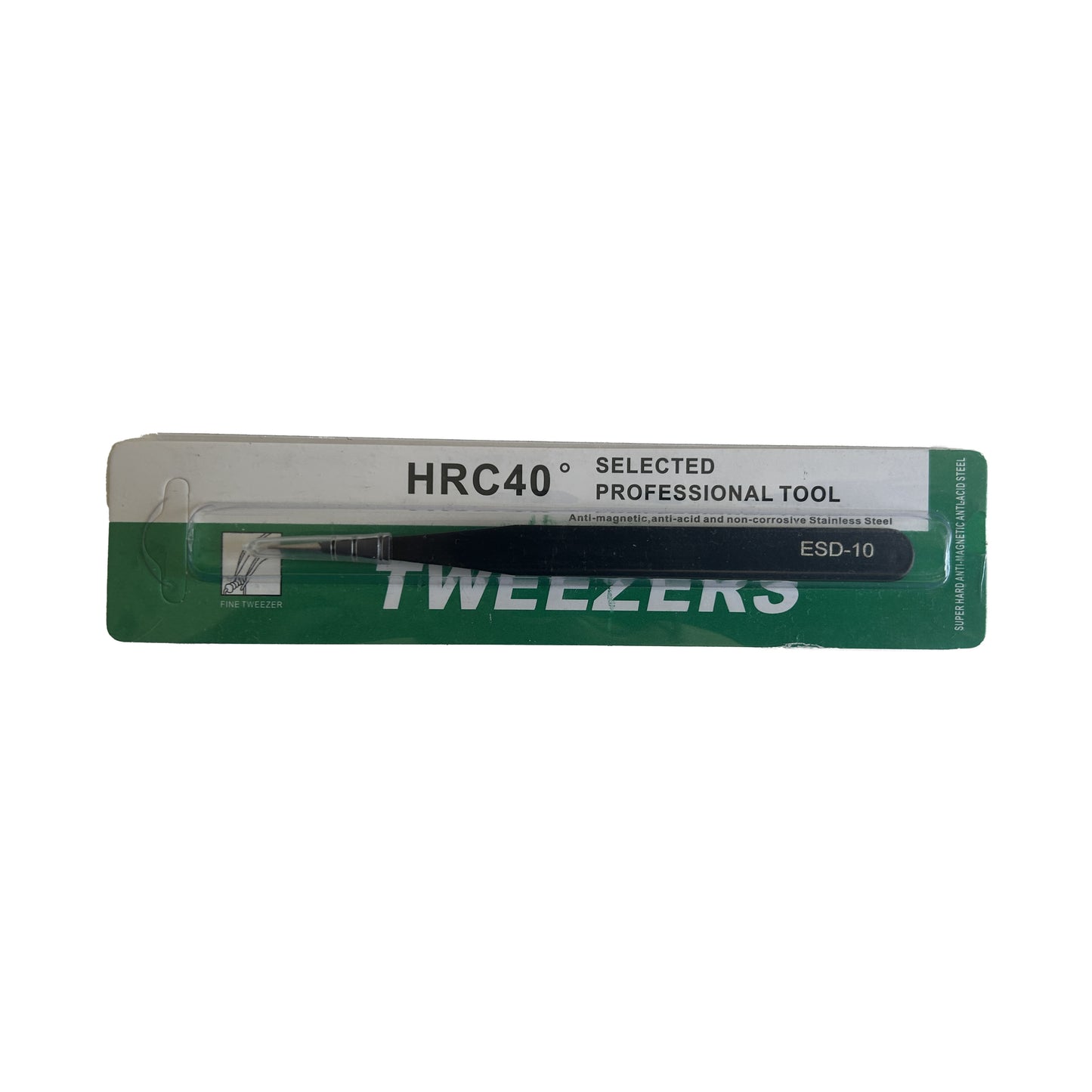 HRC-ESD-10 - пинцет прямой, модель: ESD-10