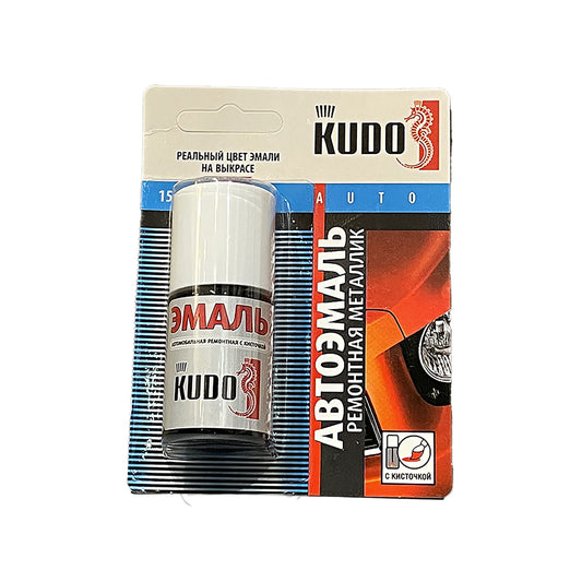 KU-70676 - автомобильная ремонтная эмаль Kudo, цвет: черная жемчужина 676 металлик ВАЗ