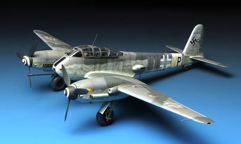 MM-LS-001 - немецкий тяжелый истребитель-бомбардировщик Messerschmitt Hornisse Me-410B-2/U4 (Мессершмитт "Шершень")