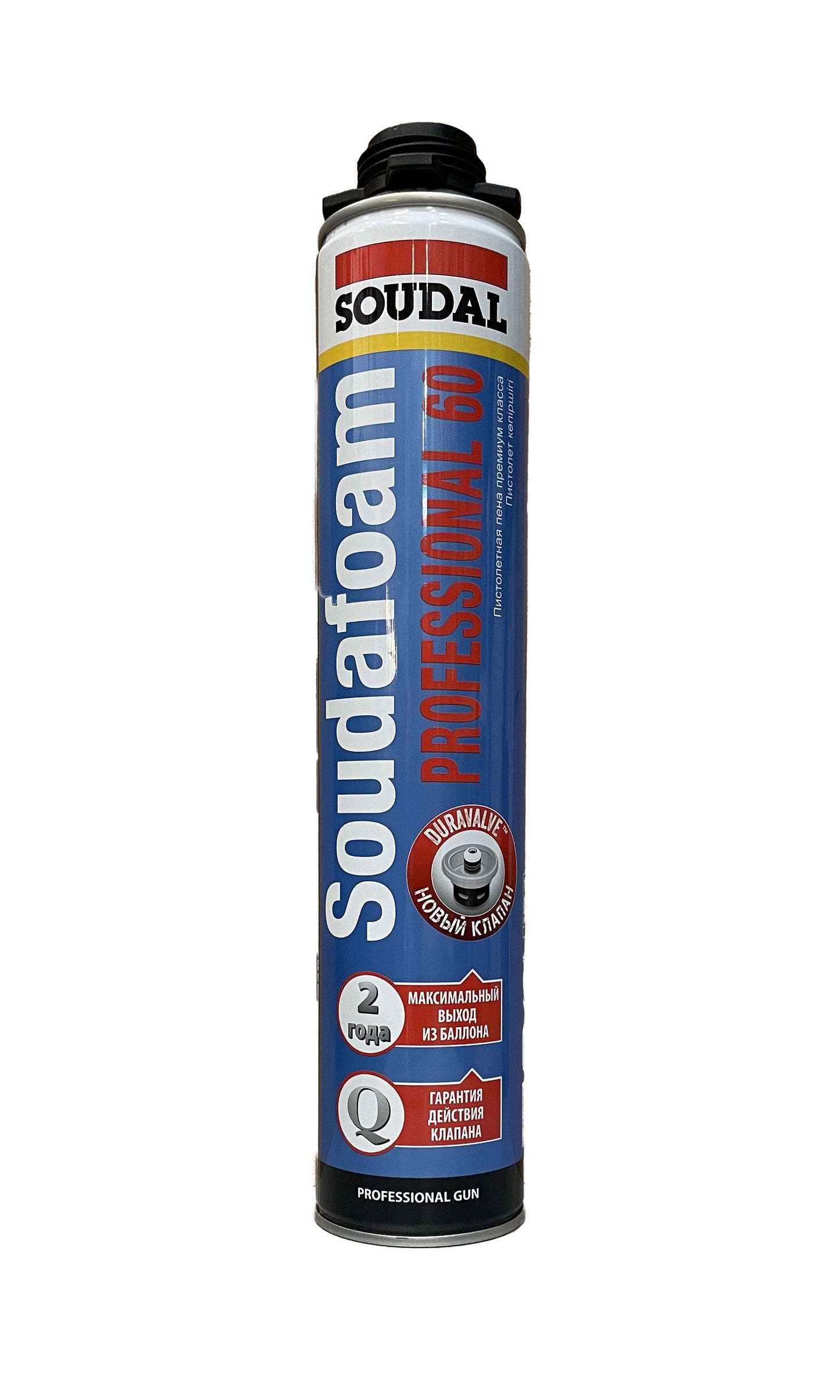 SOU-113985 - пистолетная монтажная пена Soudafoam Professional 60, картридж: 750 мл.