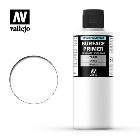 VAL-74600 - белая полиуретановая грунтовка, флакон: 200 мл.