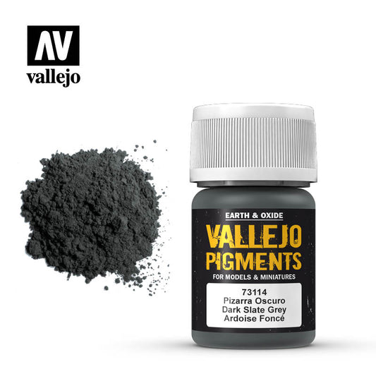 VAL-73114 - порошковый пигмент, цвет: темно-серый шифер (Dark Slate Grey), флакон: 35 мл.