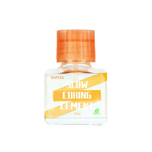 DSP-ETC-02 - медленно сохнущий клей для моделей DSPIAE ETC-02 с удобной кисточкой, флакон: 40 мл.