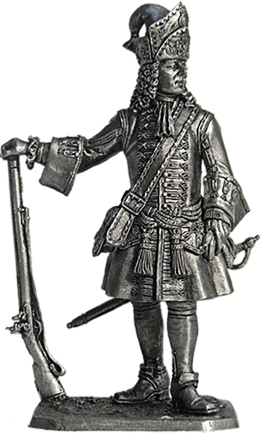 EK-R270 - обер-офицер гренадерских полков армейской пехоты, 1710-е гг. Россия