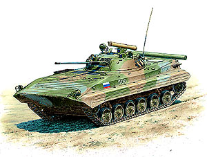 3554 - гусеничная боевая машина пехоты БМП-2