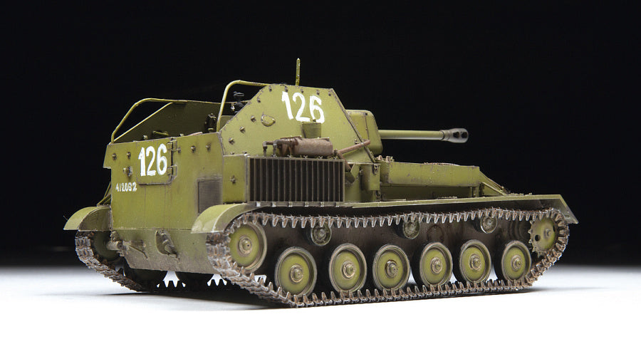 3662 - советская самоходная артиллерийская установка СУ-76М