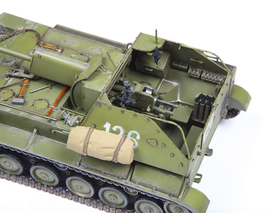 3662 - советская самоходная артиллерийская установка СУ-76М