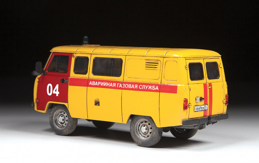 43003 - грузопассажирский полноприводный автомобиль УАЗ-3909 "Аварийная газовая служба"