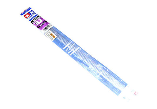 70207 - пластиковые стержни П-образного сечения 3 мм, длинной: 40 см (5 штук в упаковке)