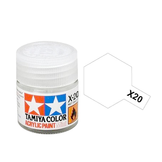 81520 - растворитель для акриловых красок (X-20A Acryllic Paint Thinner), флакон: 10 мл.