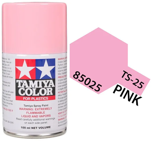 85025 - краска аэрозольная, цвет: розовый (TS-25 Pink), флакон: 100 мл.