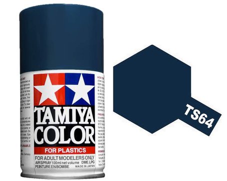85064 - краска аэрозольная, цвет: темно-синяя слюда (TS-64 Dark Mica Blue), флакон: 100 мл.