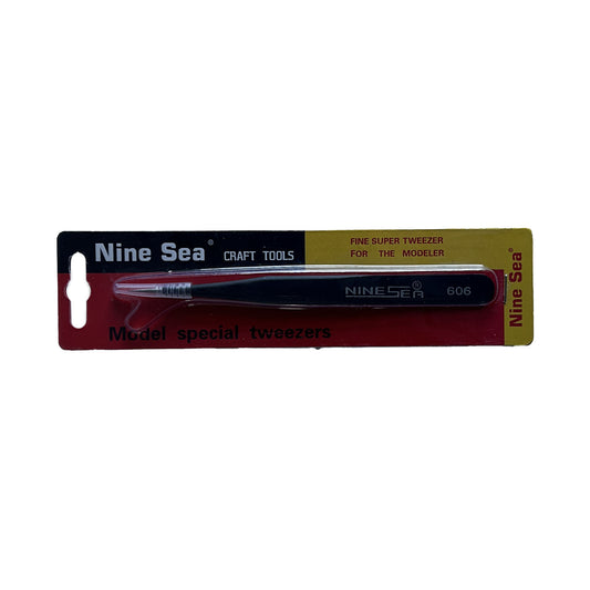 9S-606 - пинцет Nine Sea, с прямыми носами