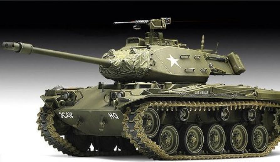 AD-13285 - американский легкий танк Walker Bulldog (Бульдог) M41A3