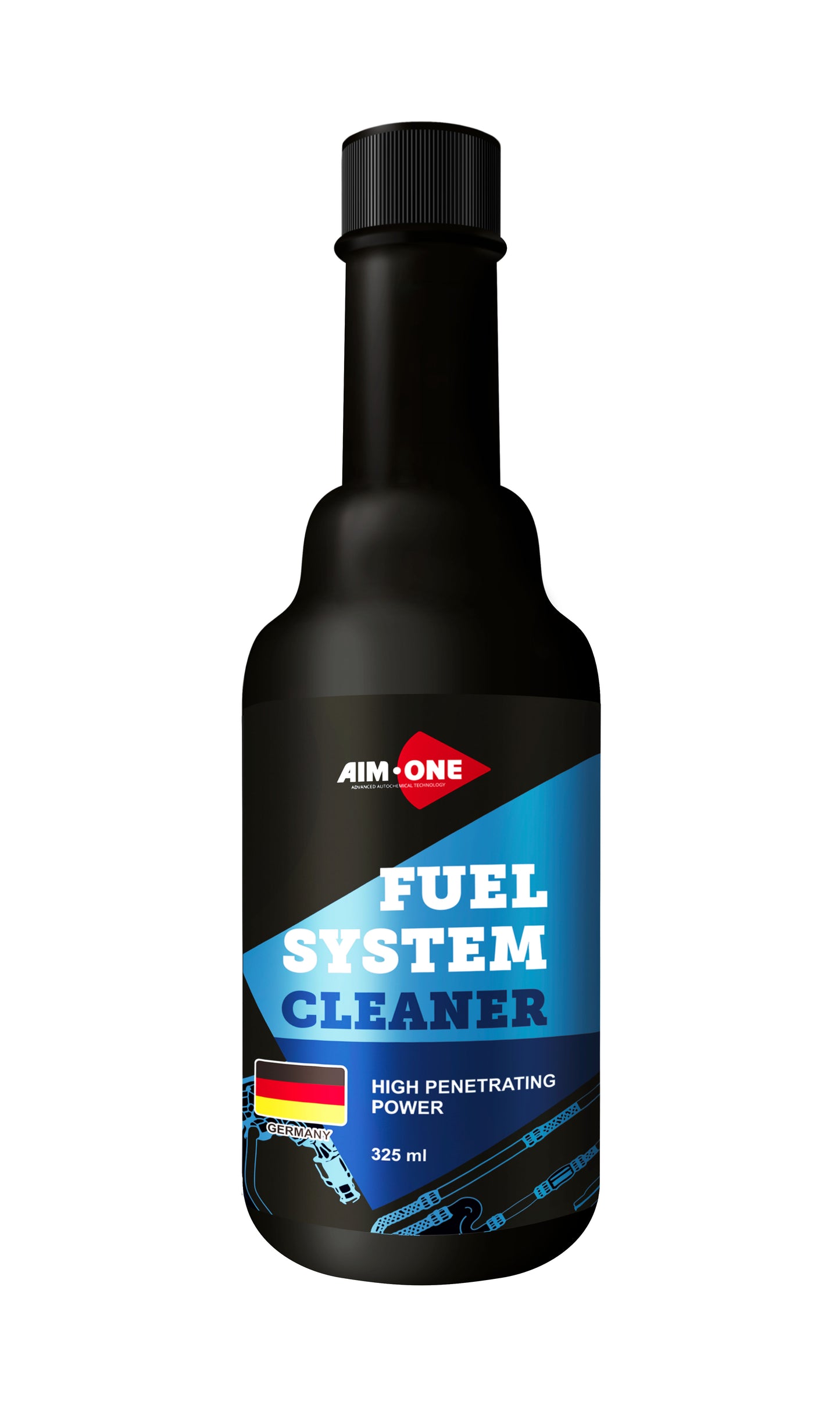 AIM1-FS-320 - очиститель топливной системы Aim-One, бутыль: 325 мл.