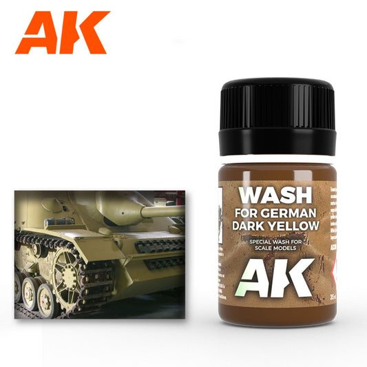 AK300 - жидкость для финальной отделки моделей ("смывка" для БТТ темно-желтого цвета для швов), флакон: 35 мл.