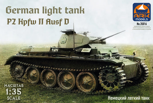 ARK-35016 - немецкий легкий танк Pz Kpfw II Ausf D времён Второй мировой войны