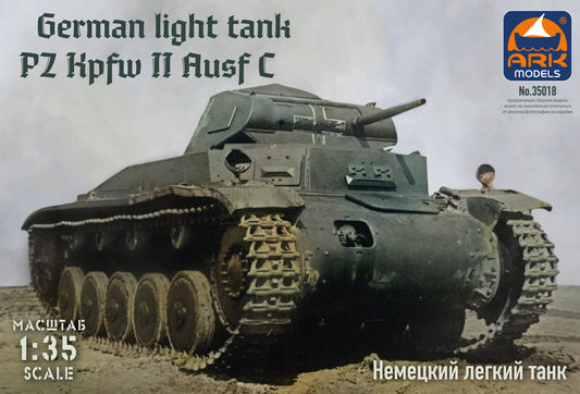 ARK-35018 - немецкий легкий танк Pz Kpfw II Ausf C времён Второй мировой войны