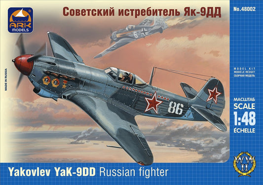 ARK-48002 - советский одномоторный истребитель-бомбардировщик Як-9ДД времен Второй мировой войны