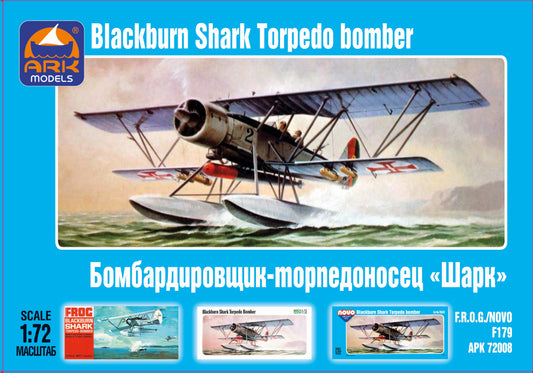 ARK-72008 - британский бомбардировщик-торпедоносец Blackburn Shark (Шарк) времен Второй мировой войны