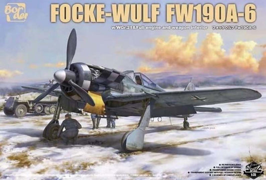 BDR-BF003 - немецкий самолёт Focke-Wulf Fw-190 A6 (Фокке-Вульф 190)
