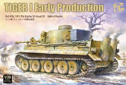 BDR-BT034 -  немецкий тяжелый танк Sd.Kfz. 181 Pz.Kpfw. IV Tiger I ("Тигр") ранней модификации