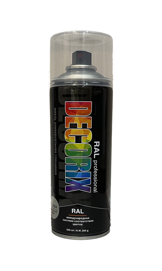 DEC-0138-5002-DX - аэрозольная акриловая эмаль, цвет: ультрамарин RAL 5002, баллон: 520 мл.